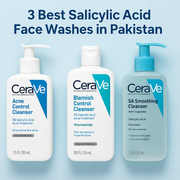 3 Best Salicylic Acid Face Washes in Pakistan (2026)