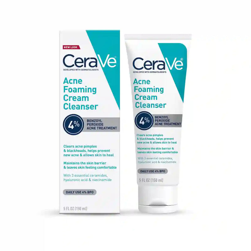 CeraVe Acne Foaming Cream Cleanser