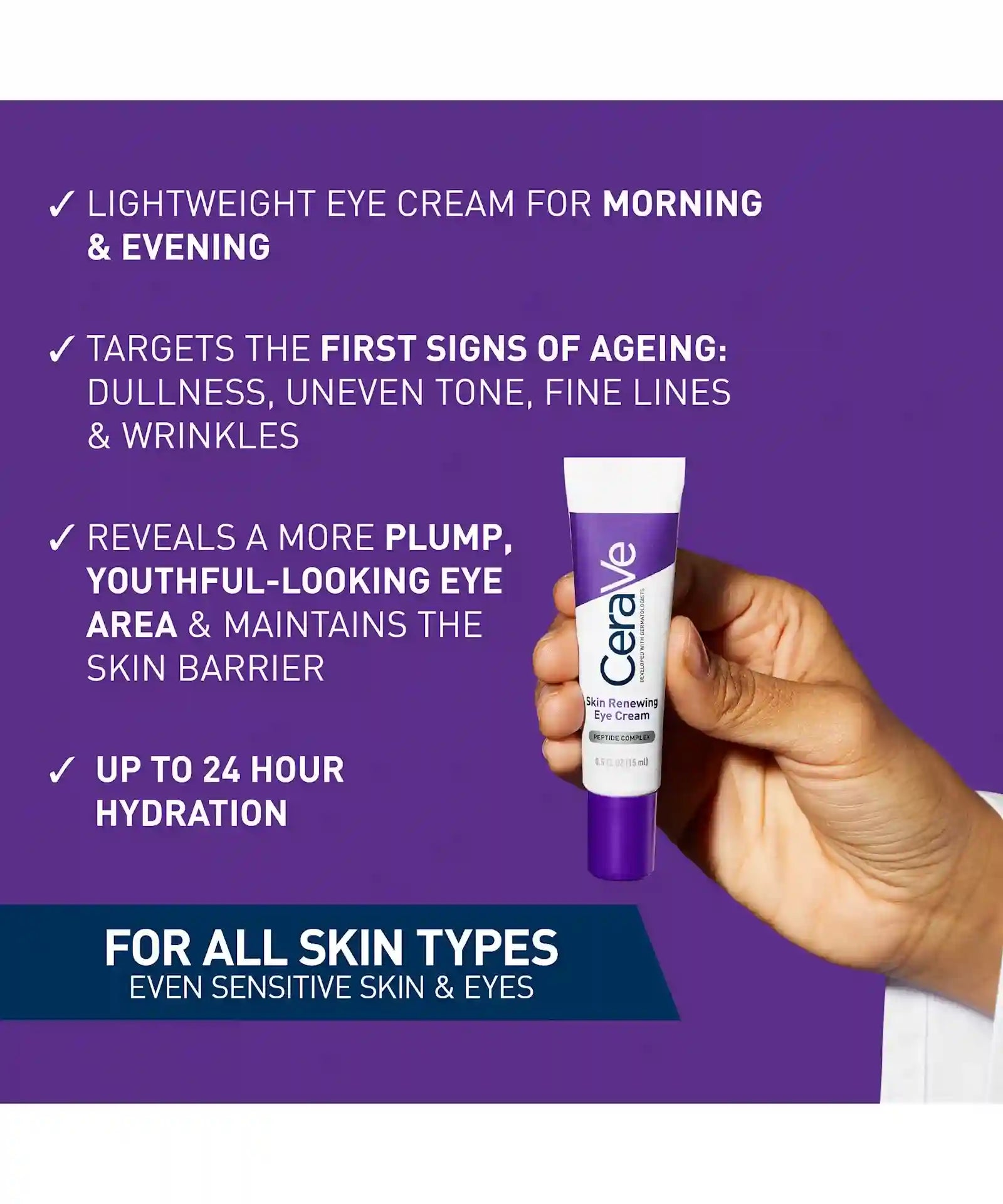 CeraVe Skin Renewing Eye Cream