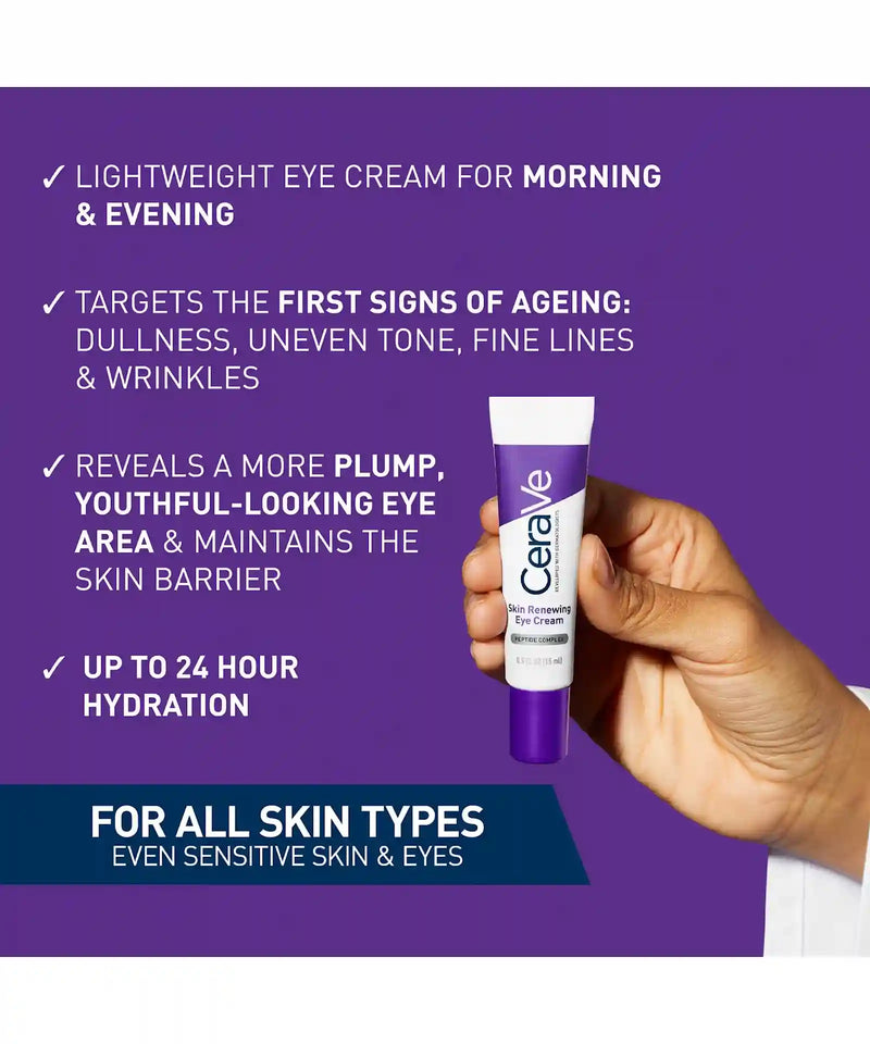 CeraVe Skin Renewing Eye Cream