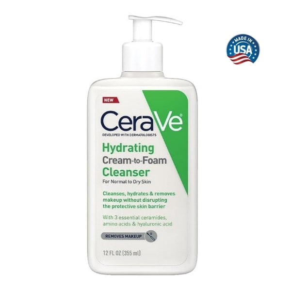 Hydrating Cream-to-Foam Cleanser 236ml