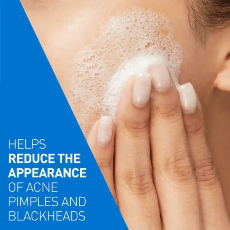 CeraVe Acne Control Cleanser | 2% Salicylic Acid Face Wash with Purifying Clay for Oily Skin and Blackheads 237ml